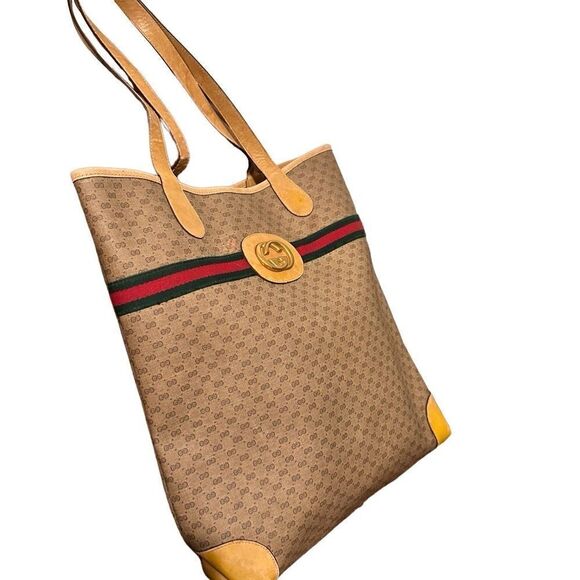 Gucci Ophidia large brown tote - Picture 4 of 15